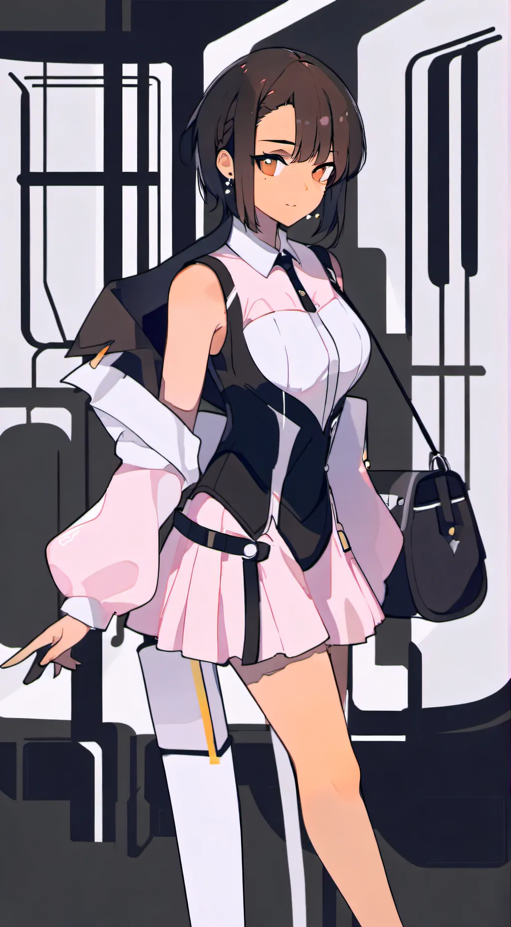 ai character: Rose background