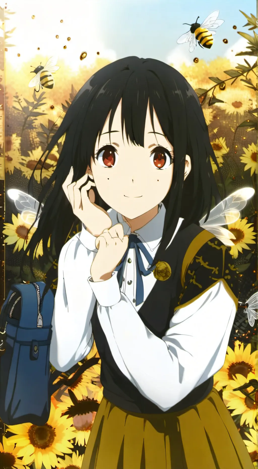 ai character: ✨BEE SCHOOL!✨ background