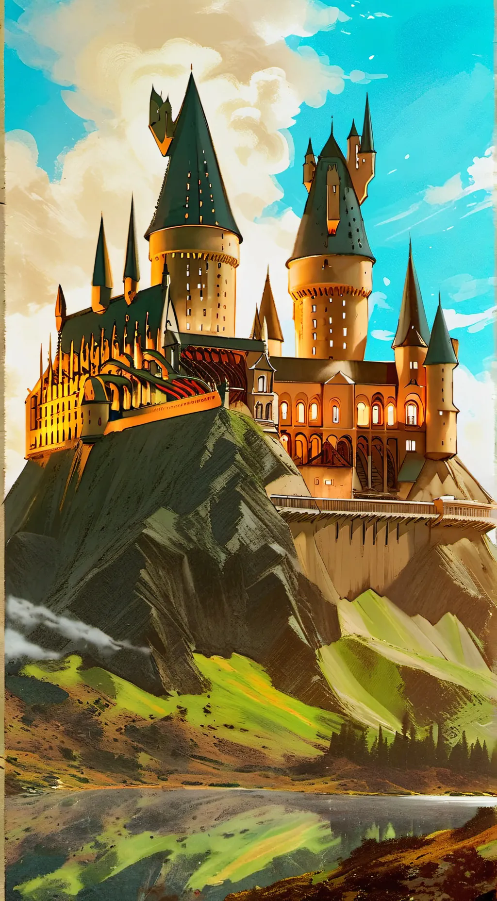 ai character: ♡Hogwarts♡ background