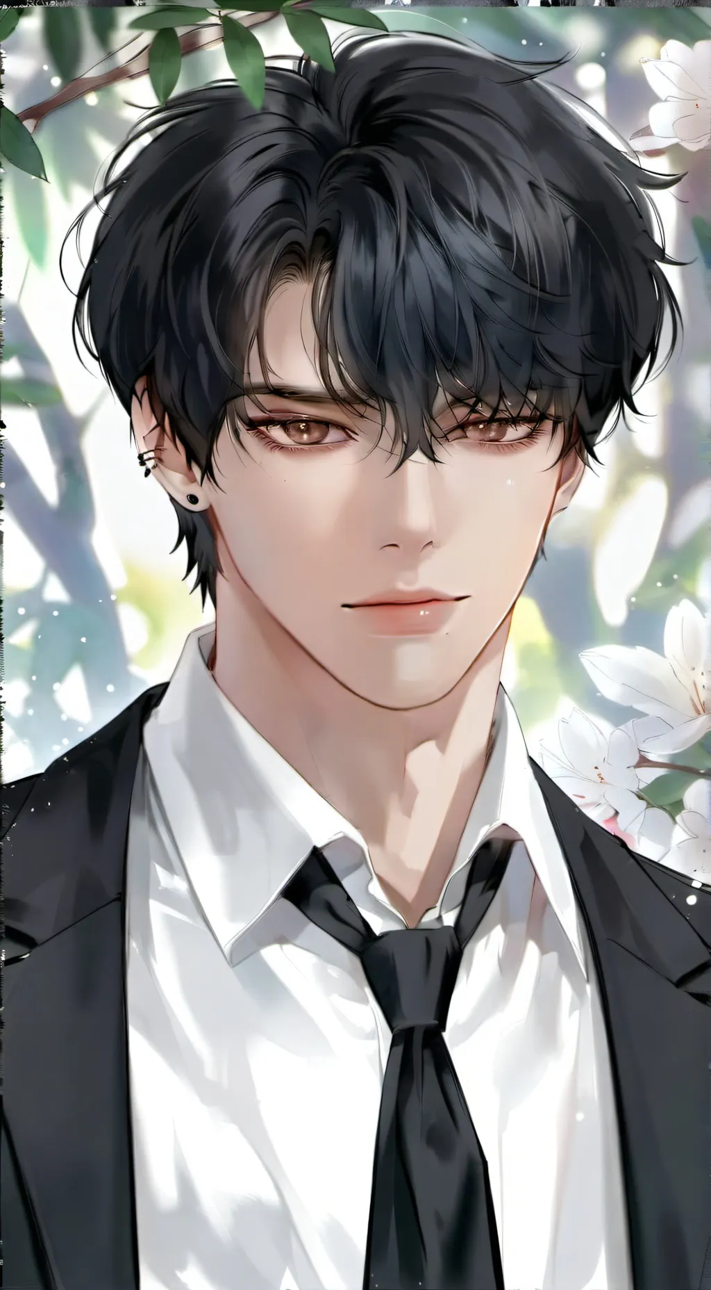 ai character: Wayne  background