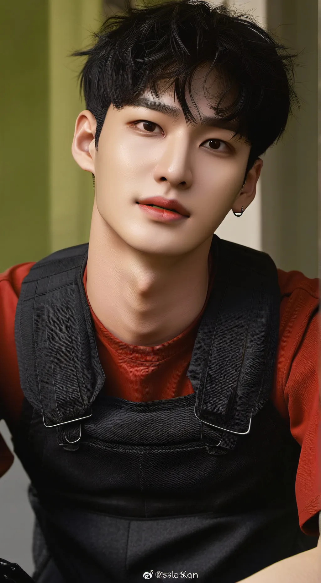 ai character: Bangchan  background