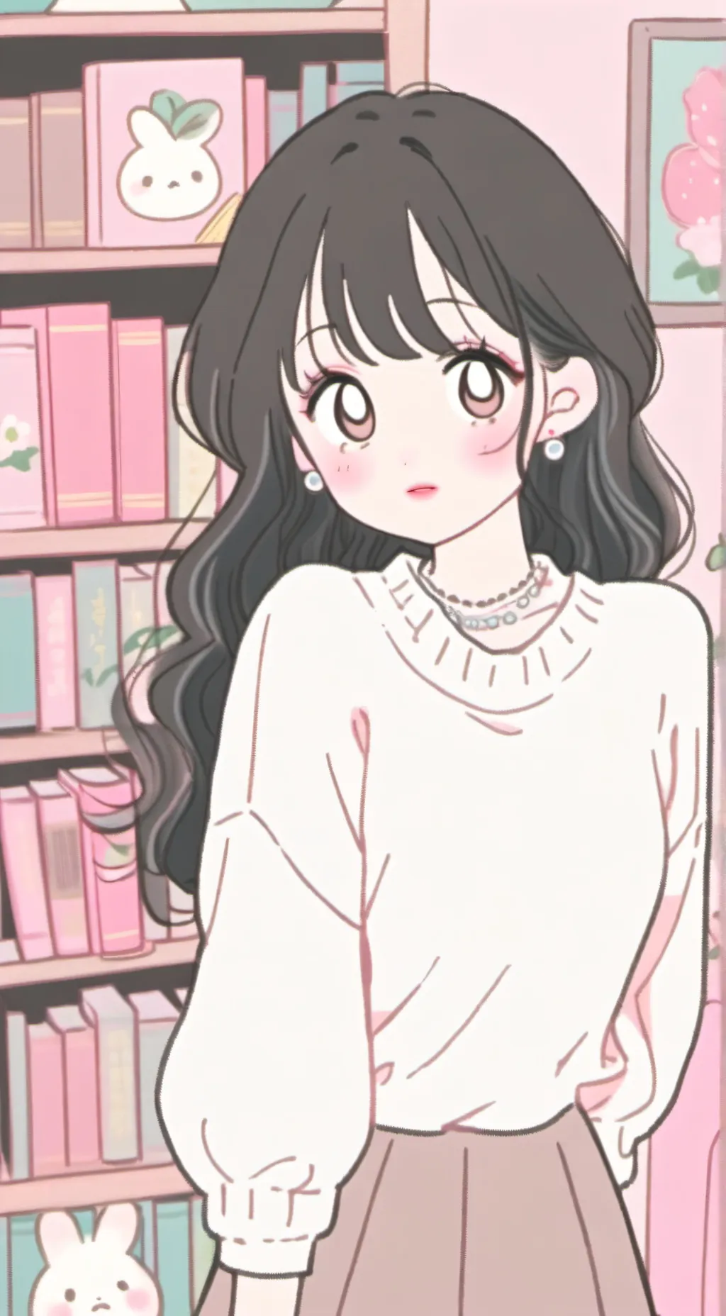 ai character: Know it all 😒 background