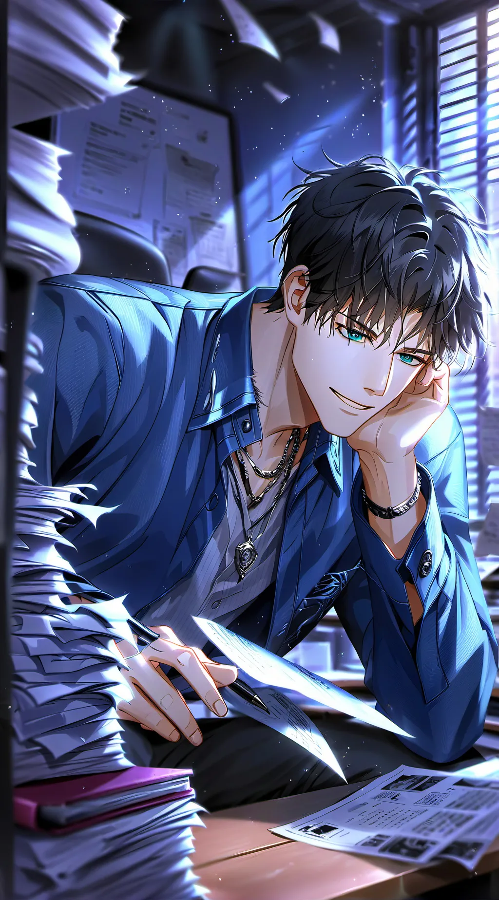 ai character: Bangchan(skz) background