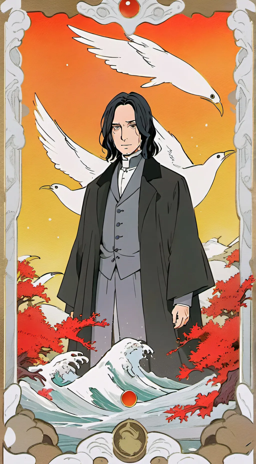 ai character: Snape Snackrun background