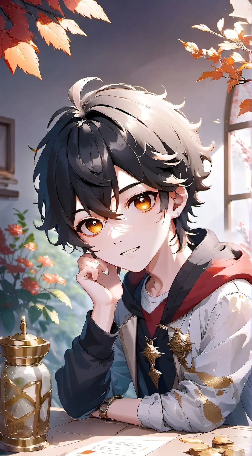 ai character: Zumiom karison background