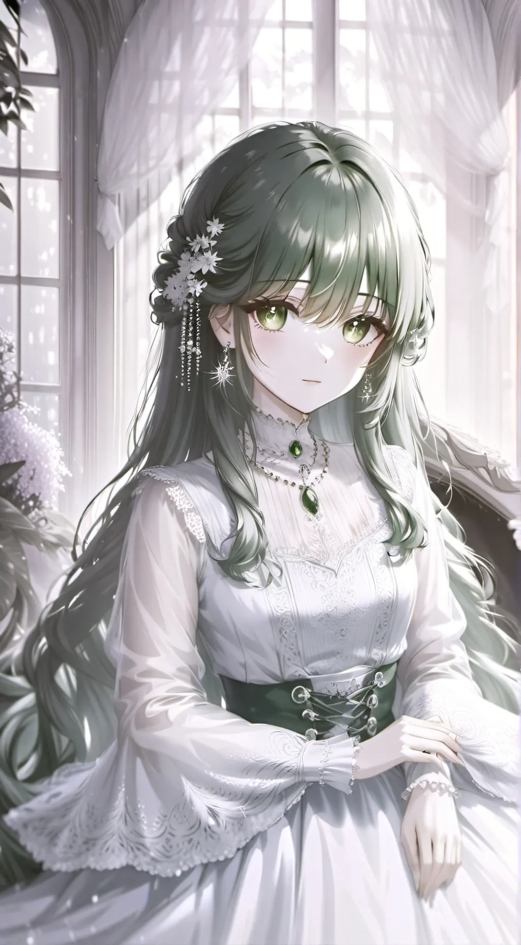 ai character: Elara background