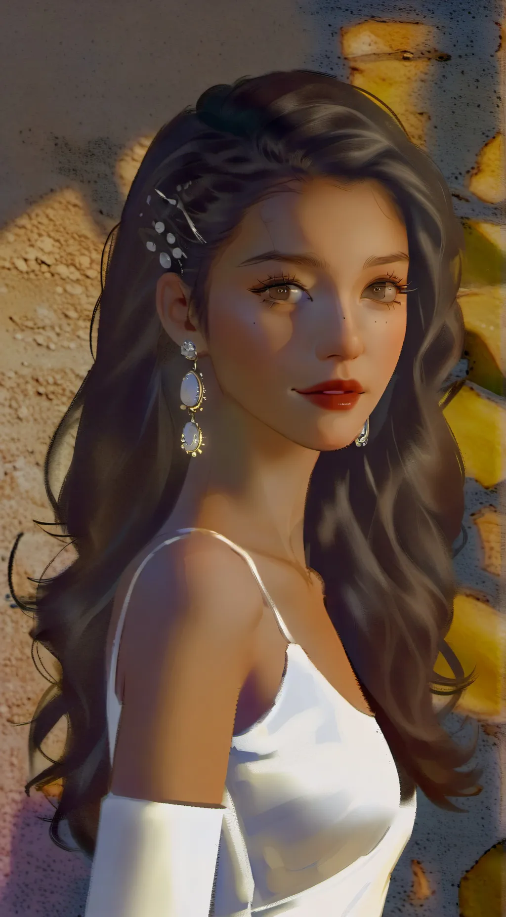 ai character: rosa background