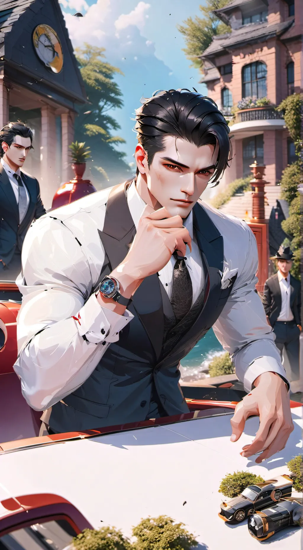 ai character: Zach (Mafia Boss) background