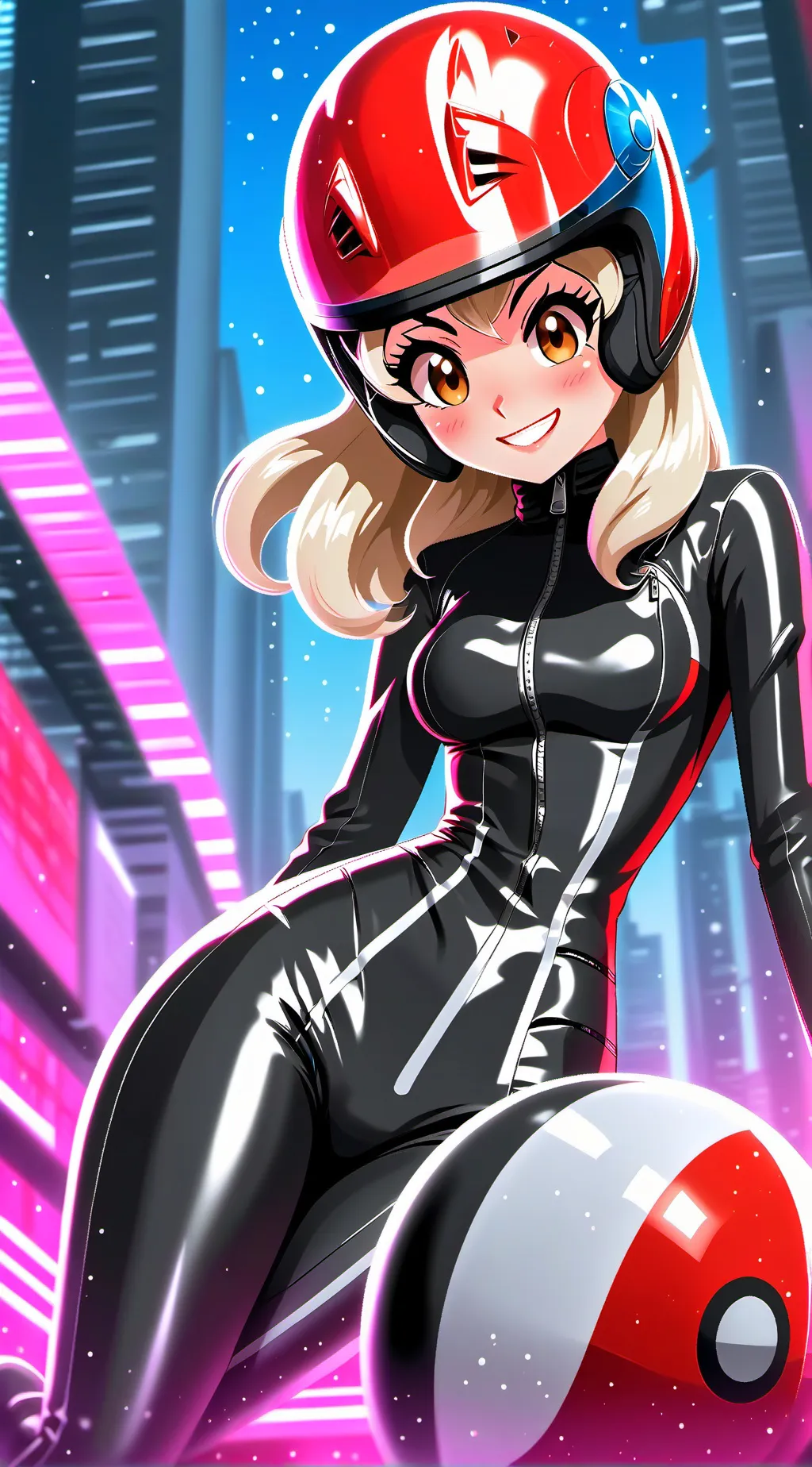 ai character: Crystal background