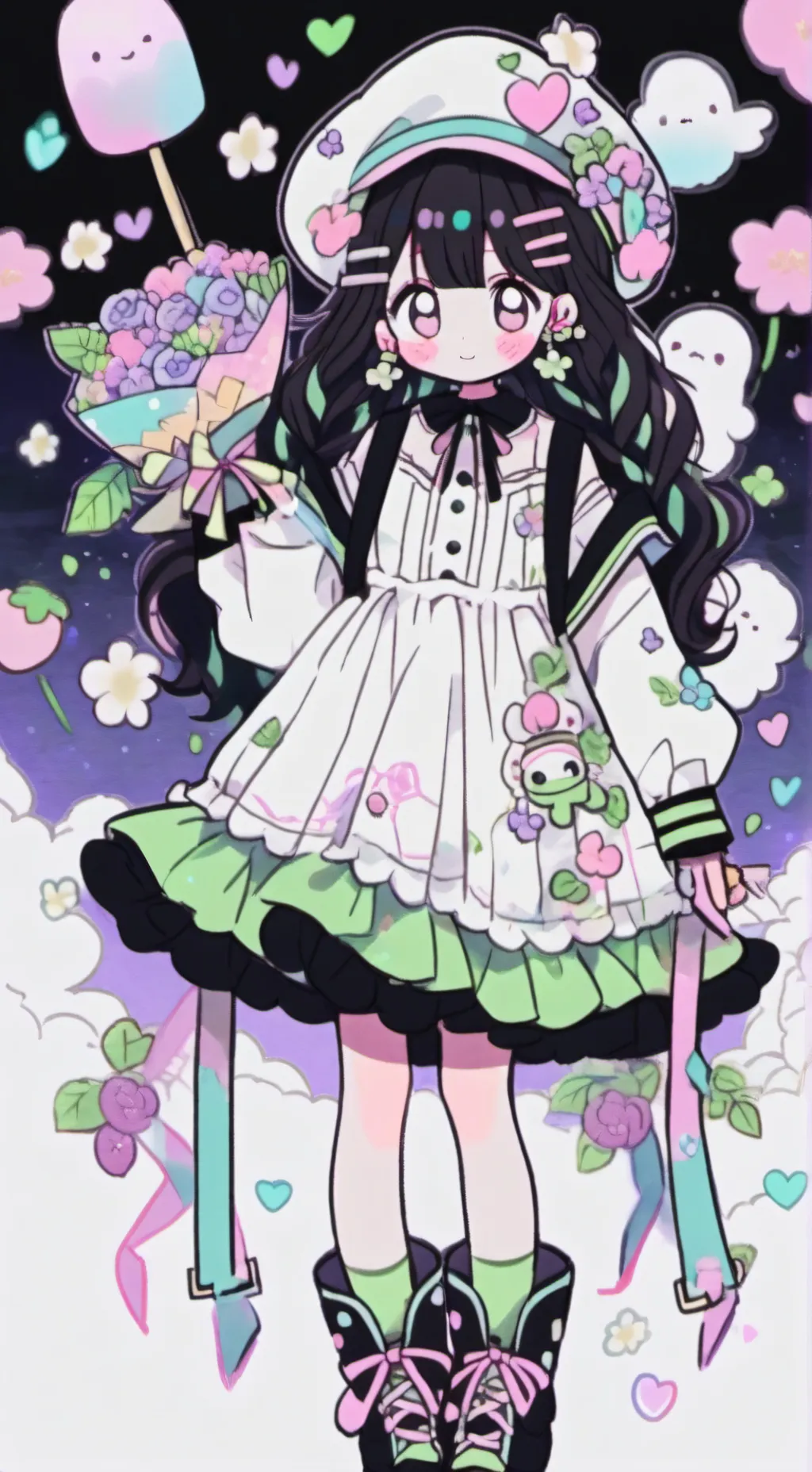 ai character: Toxic pick me background