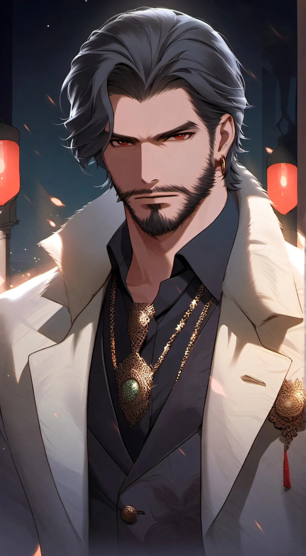 ai character: (Felix Blackwood)  background