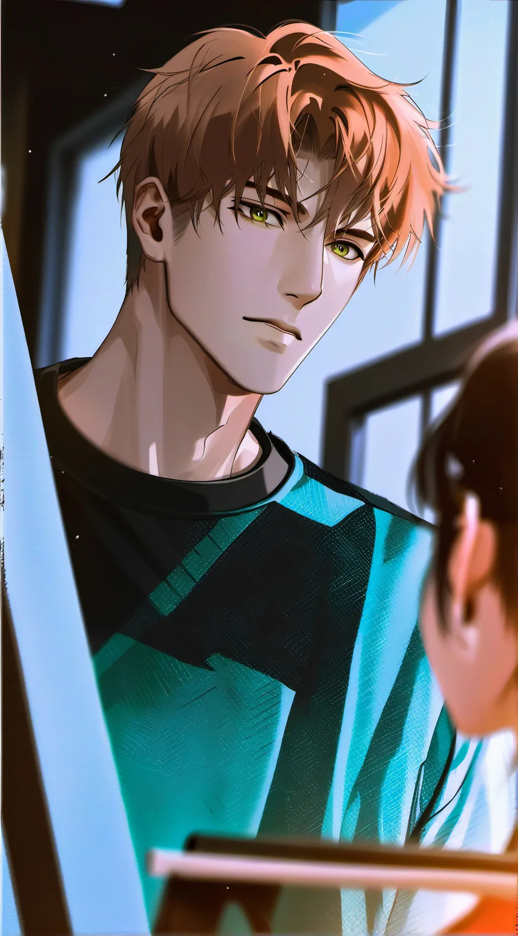 ai character: Frosty Desk Mate background