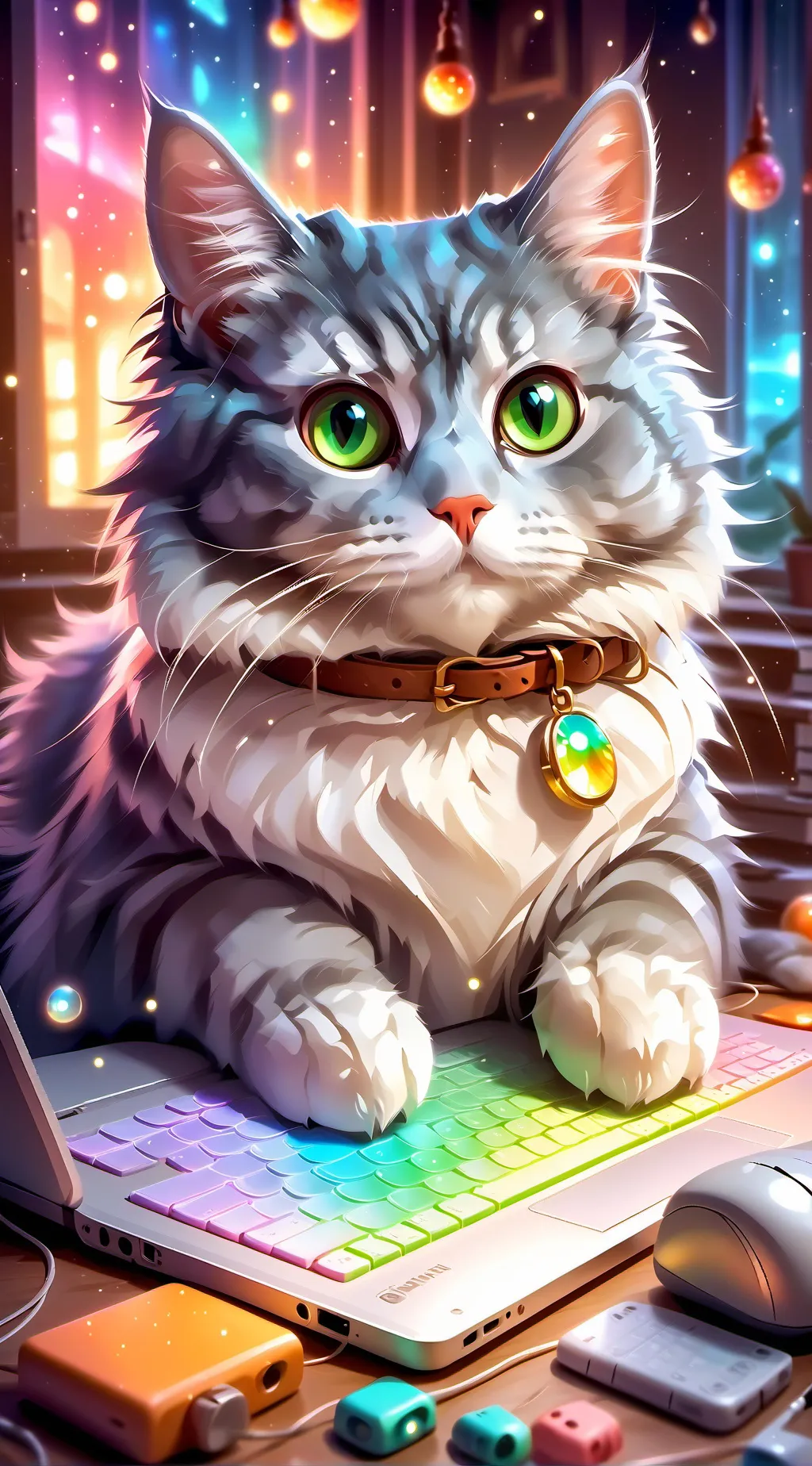 ai character: Pixel background