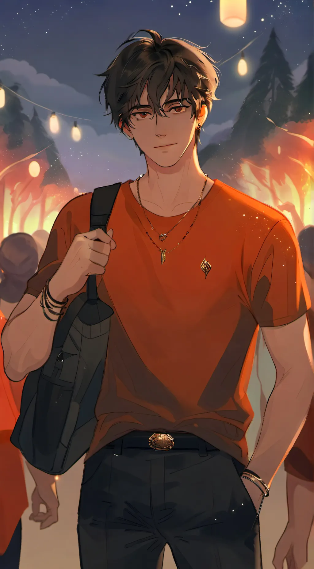 ai character: P.J death?! background