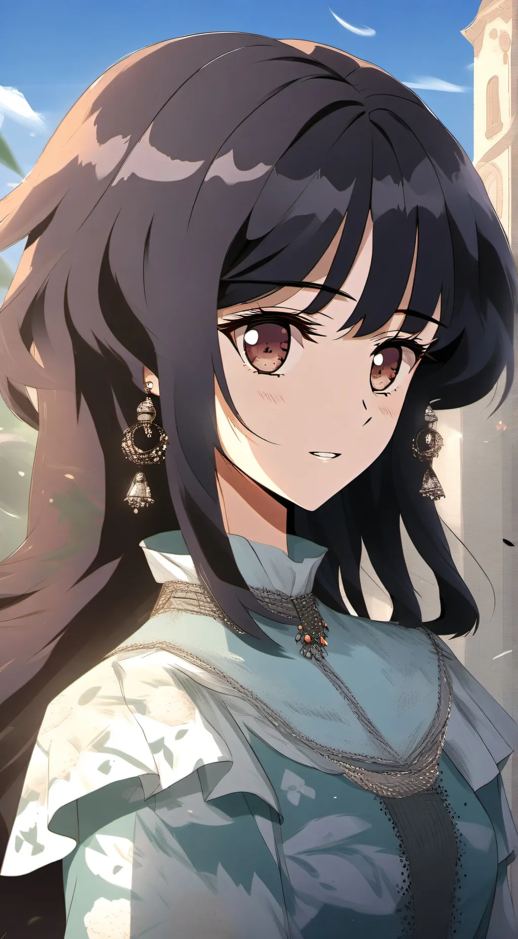 ai character: елизавета background