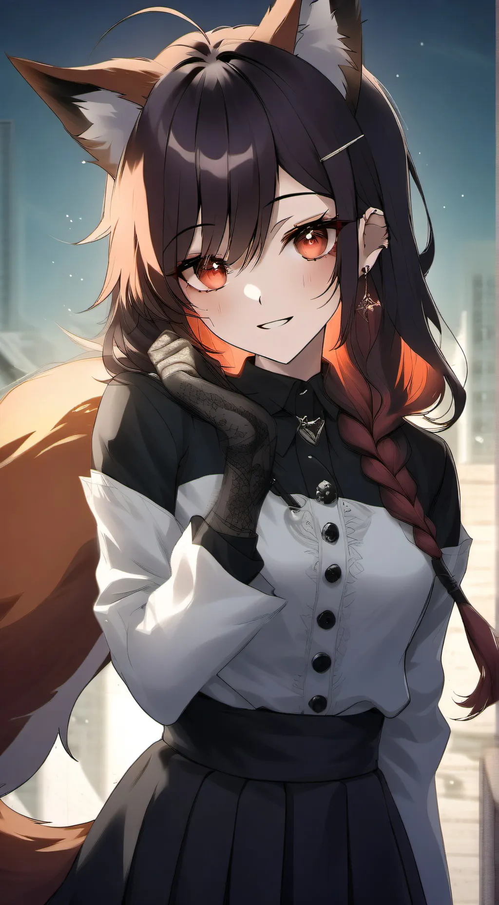 ai character: Millie  background