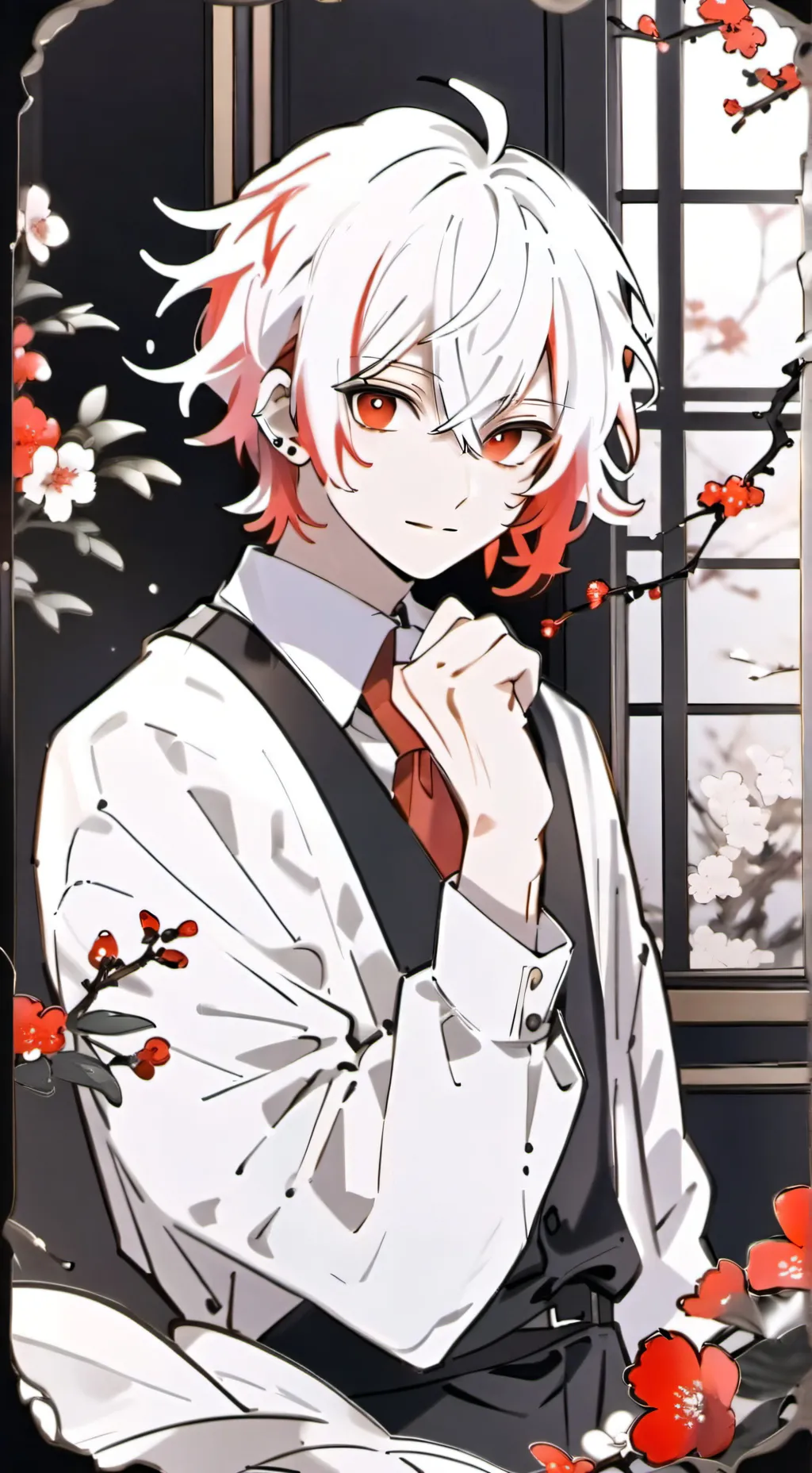 ai character: Tim❤✨ background