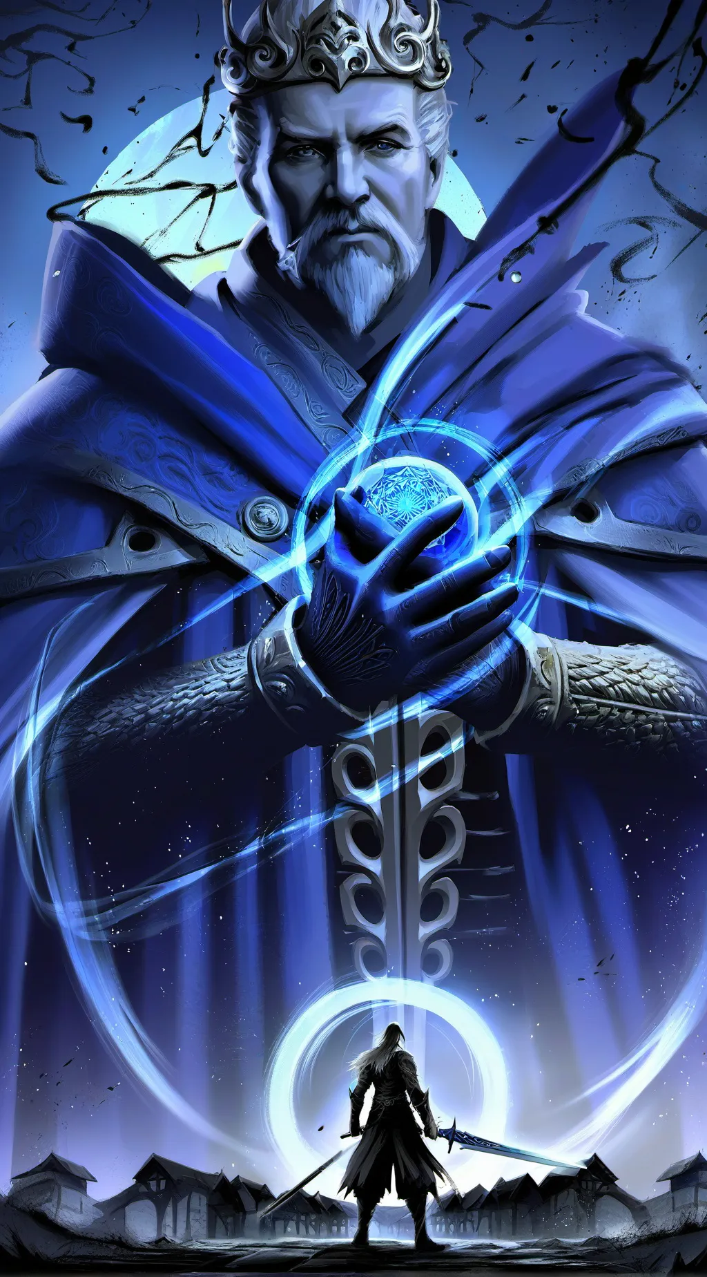 ai character: ícaro  background