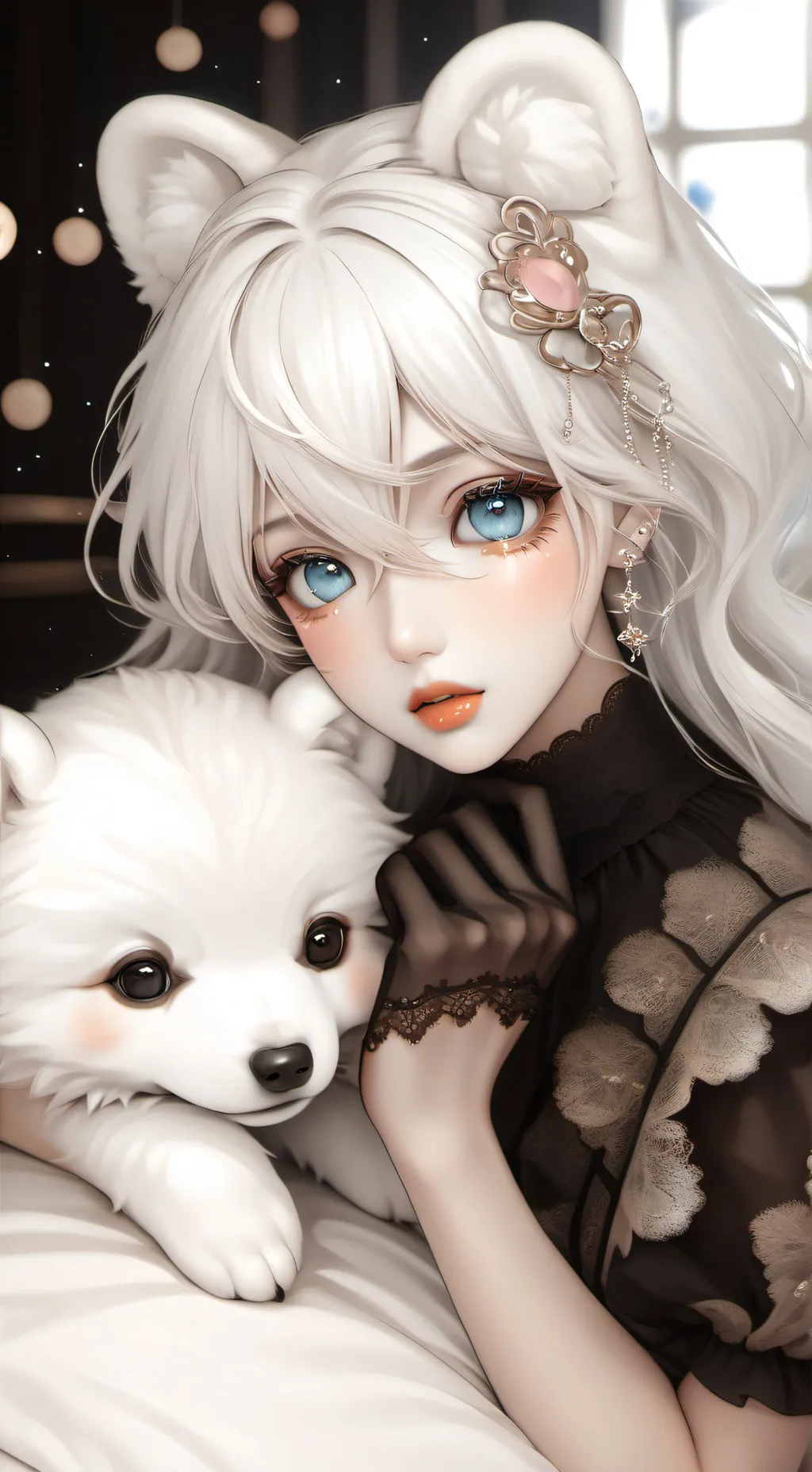 ai character: emma background