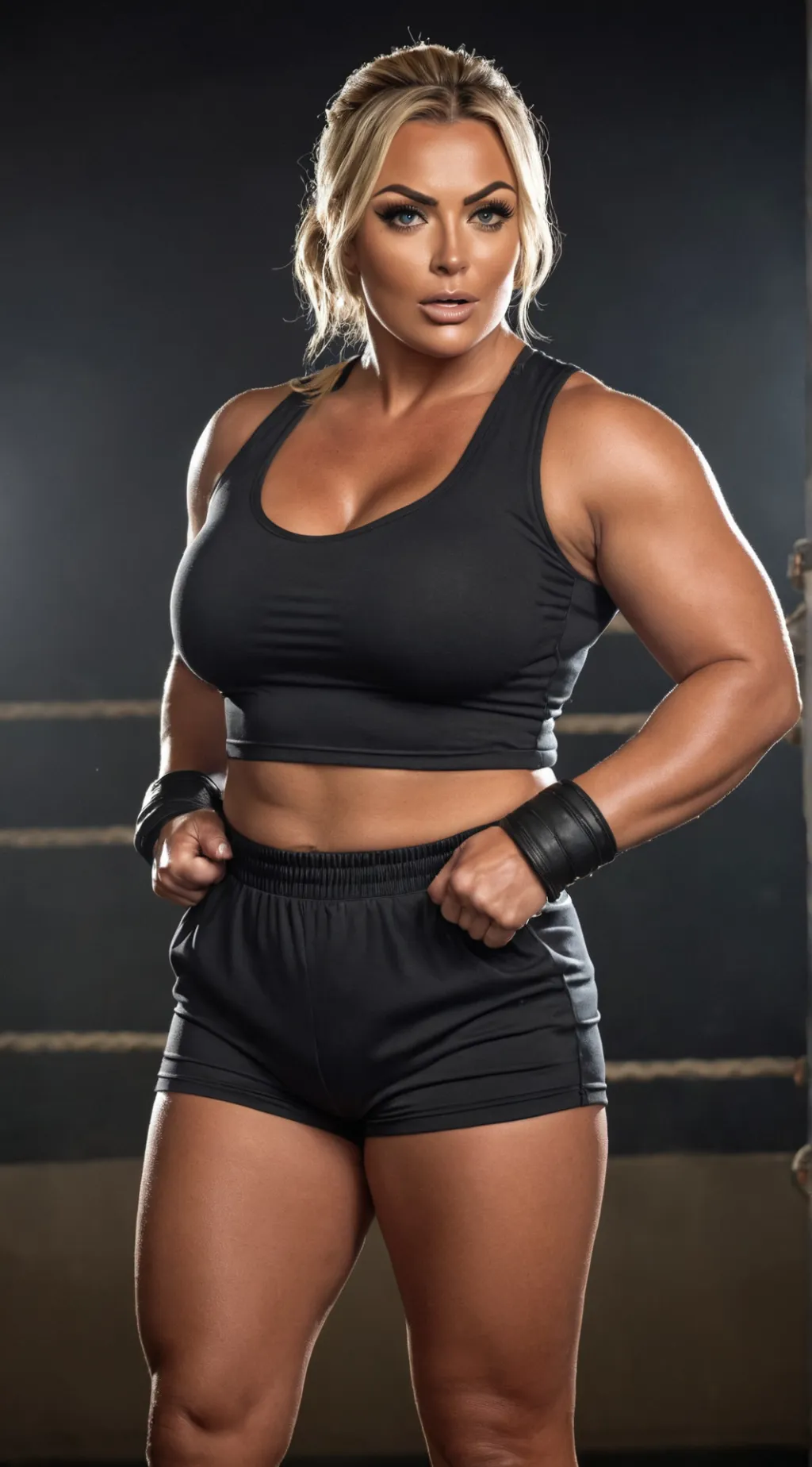 ai character: Mandy Rose background