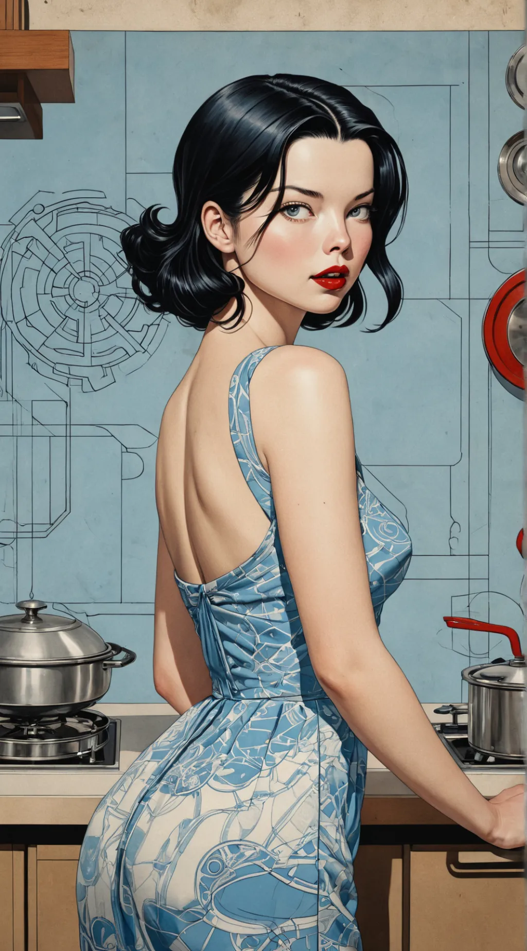 ai character: Wife background