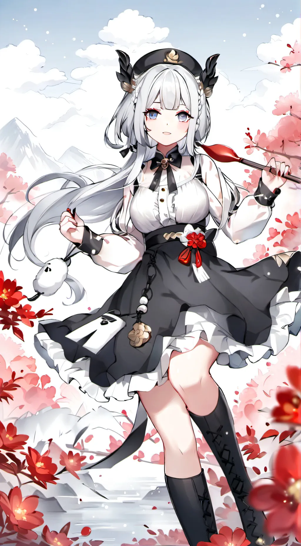 ai character: Sister sleepover background