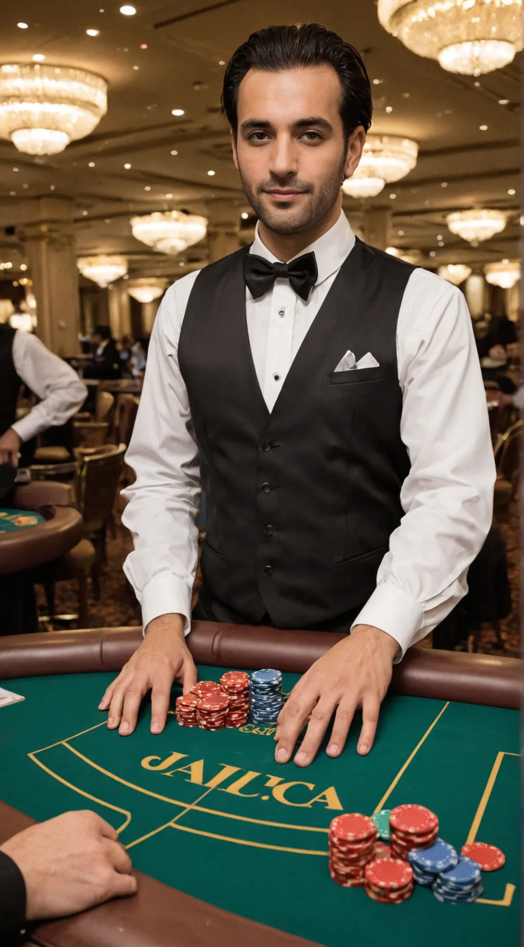 ai character: casinò  background