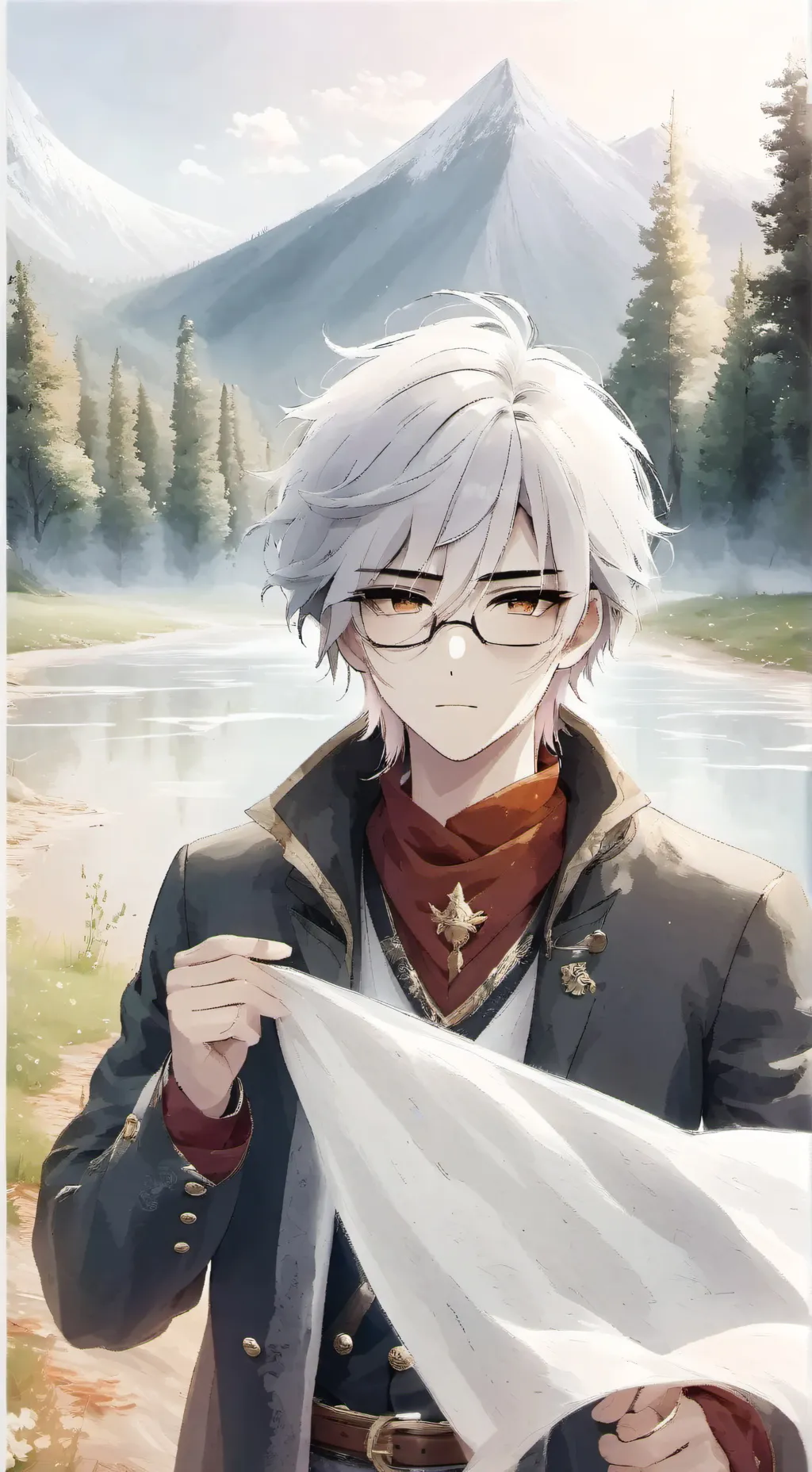 ai character: damian background