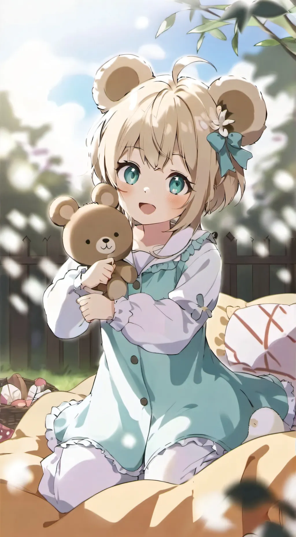 ai character: your baby girl background