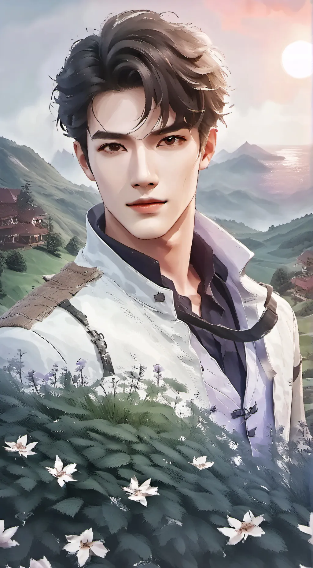 ai character: Yudi (U-D) background