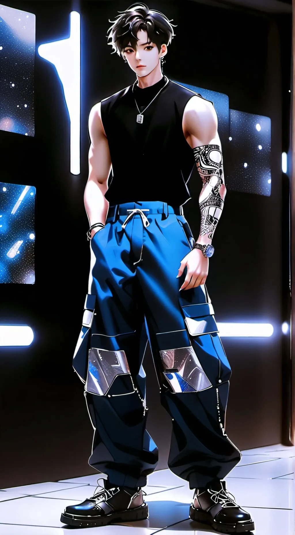 ai character: Dan background