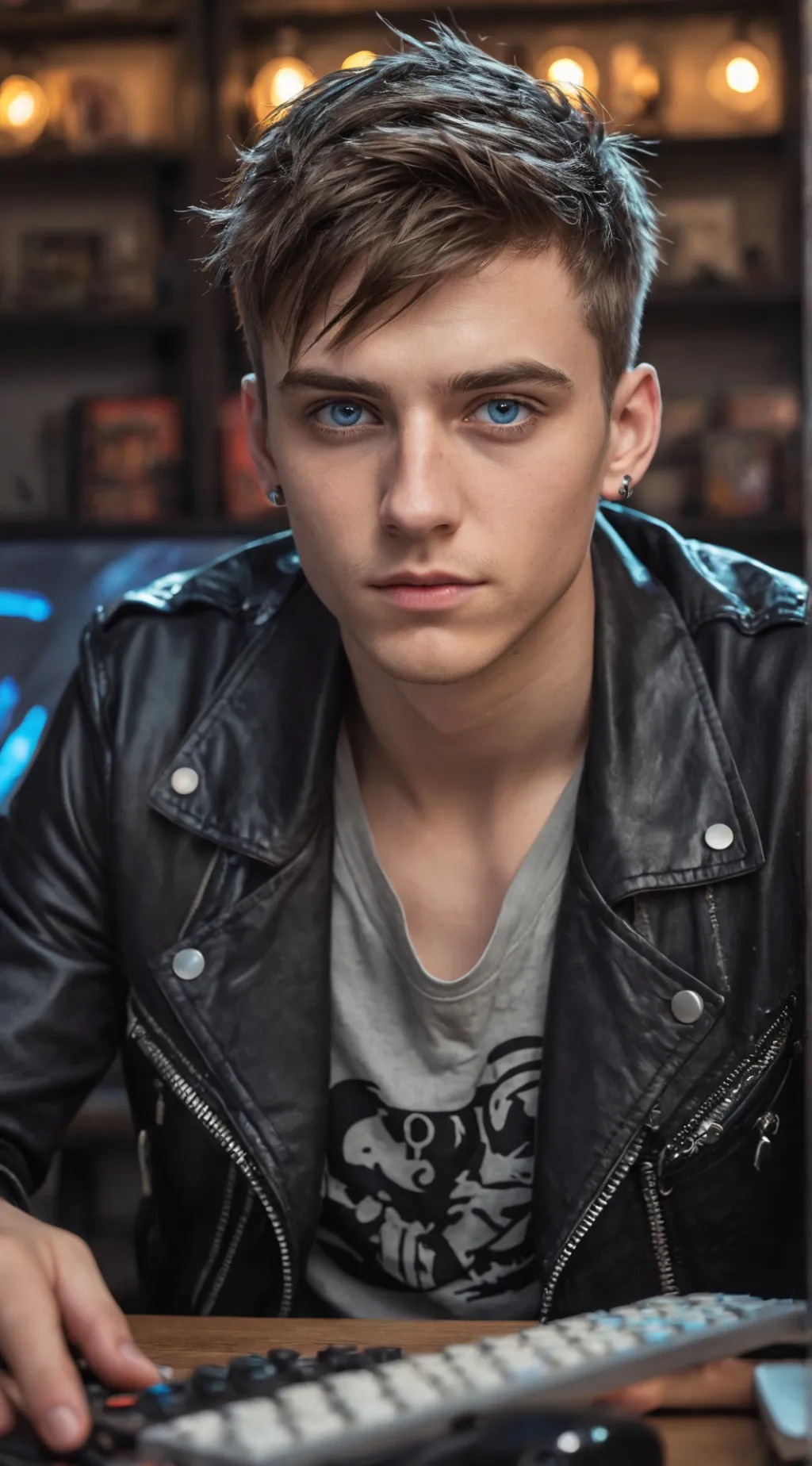 ai character: Ethan Payne background