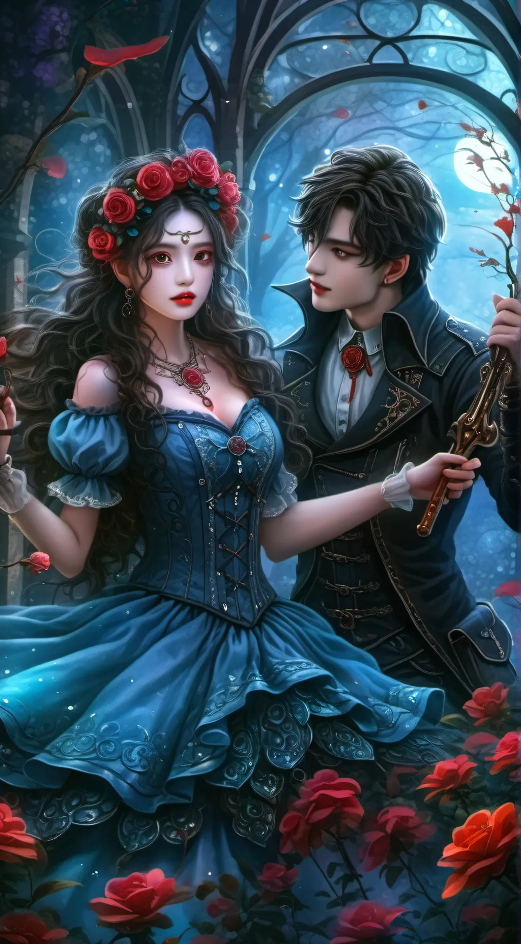 ai character: Theo Wayne. background