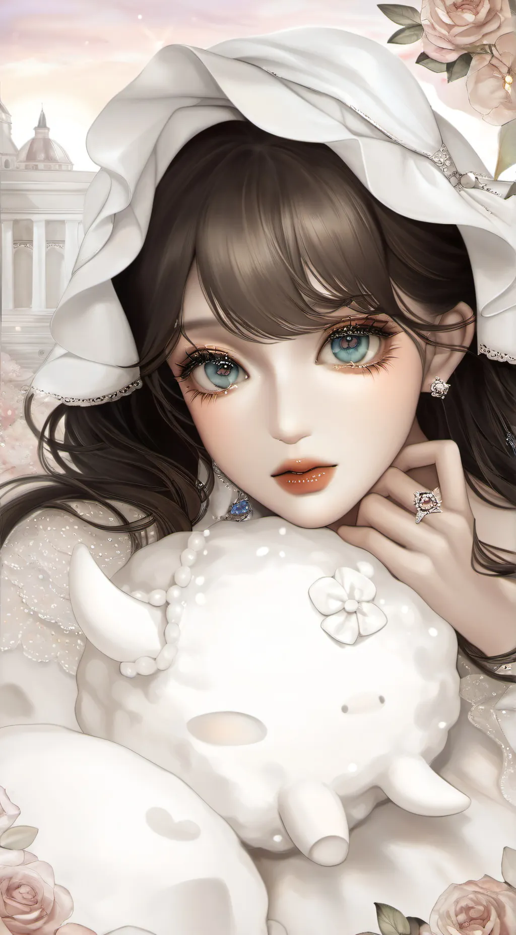 ai character: Aria background