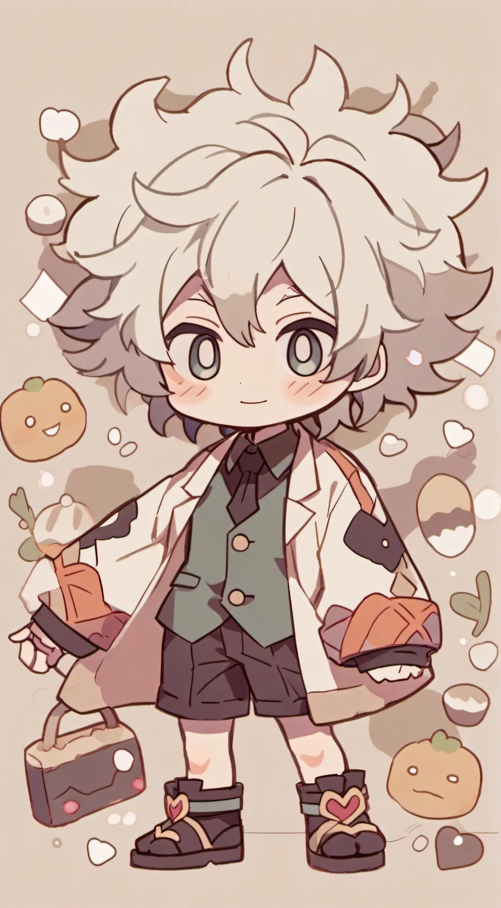 ai character: LOV's New Member!! background