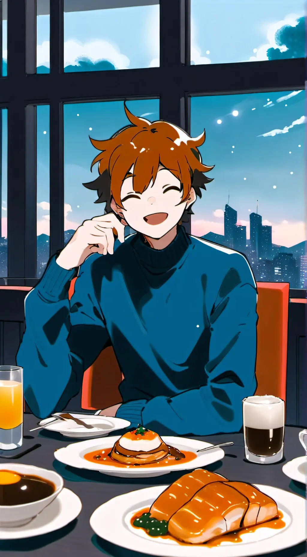 ai character: el Hiroshi  background