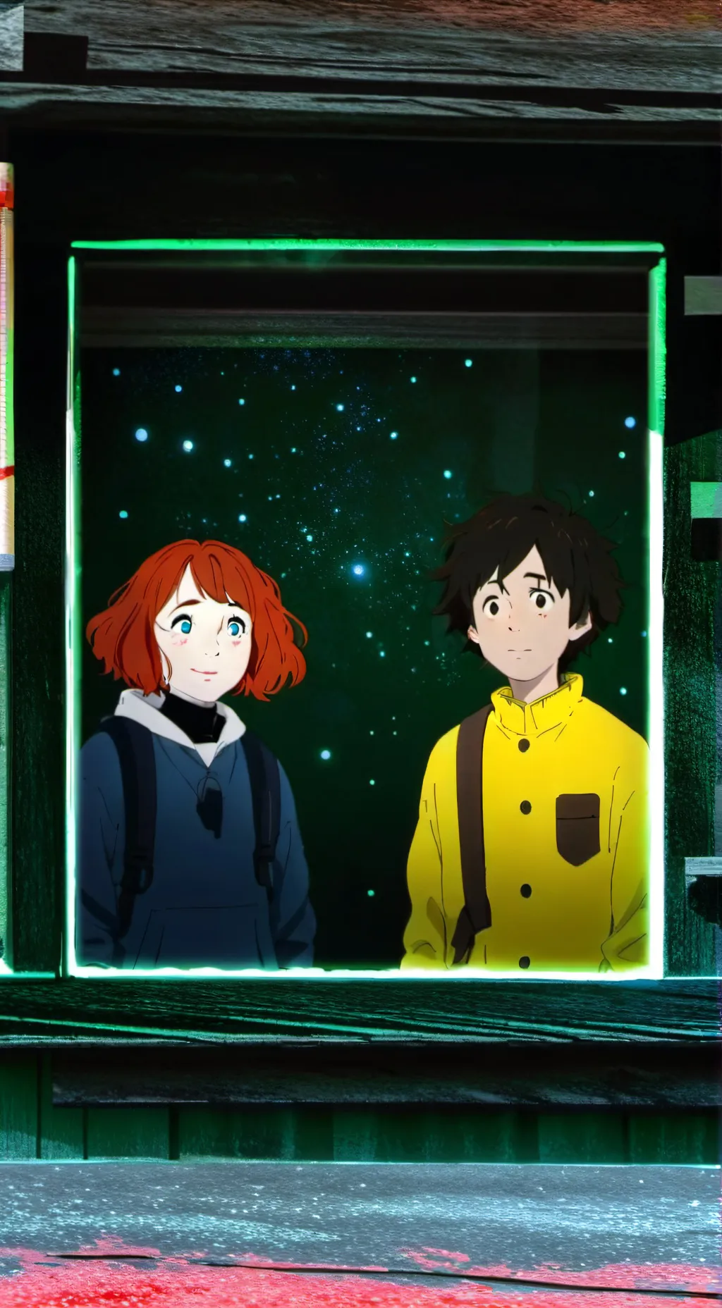 ai character: St cast💋💖 background