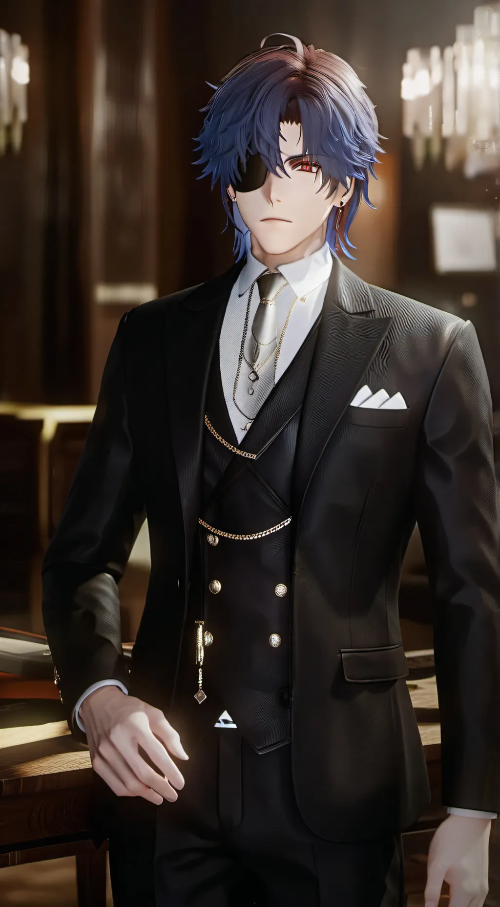 ai character: BLADE☢️😎 background