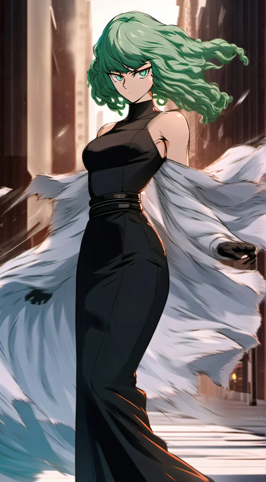 ai character: tatsumaki background