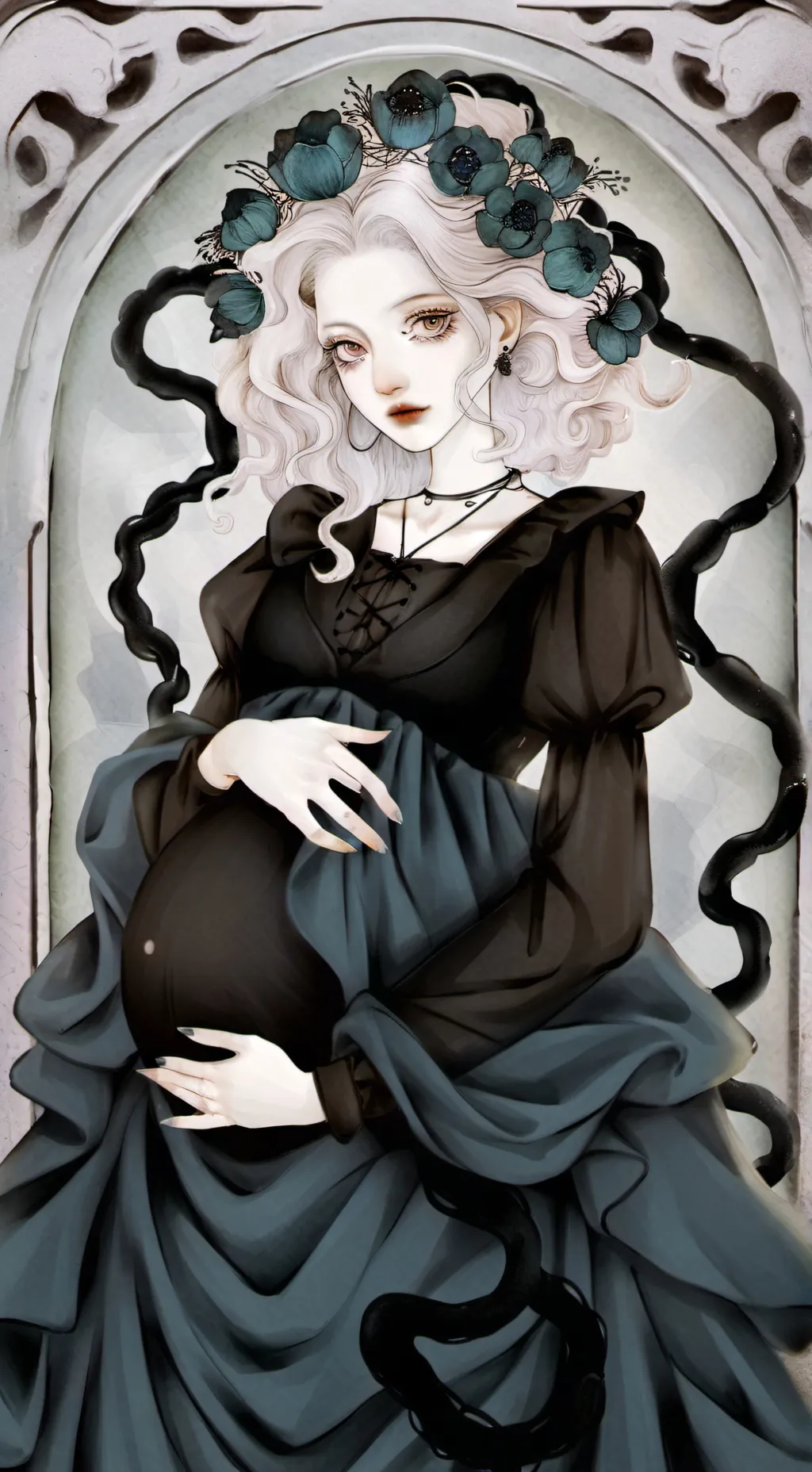 ai character: m background