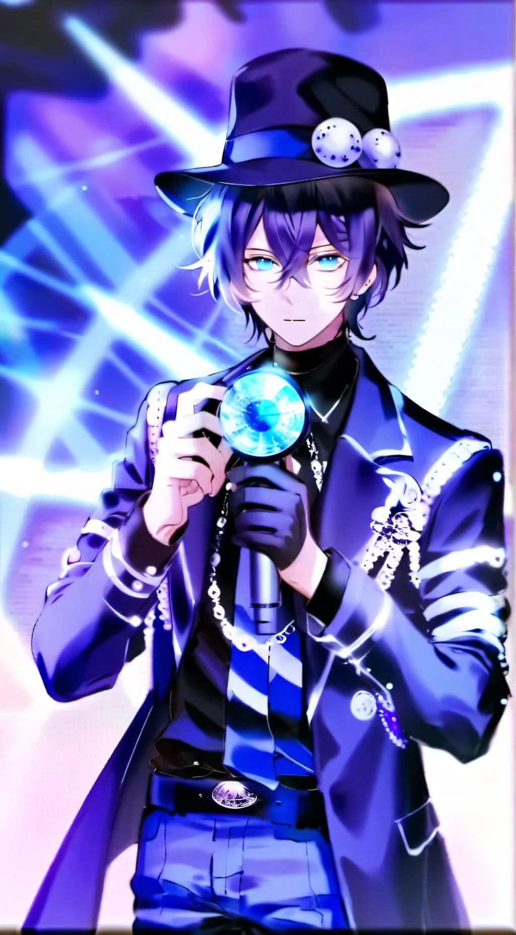 ai character: Frosy background