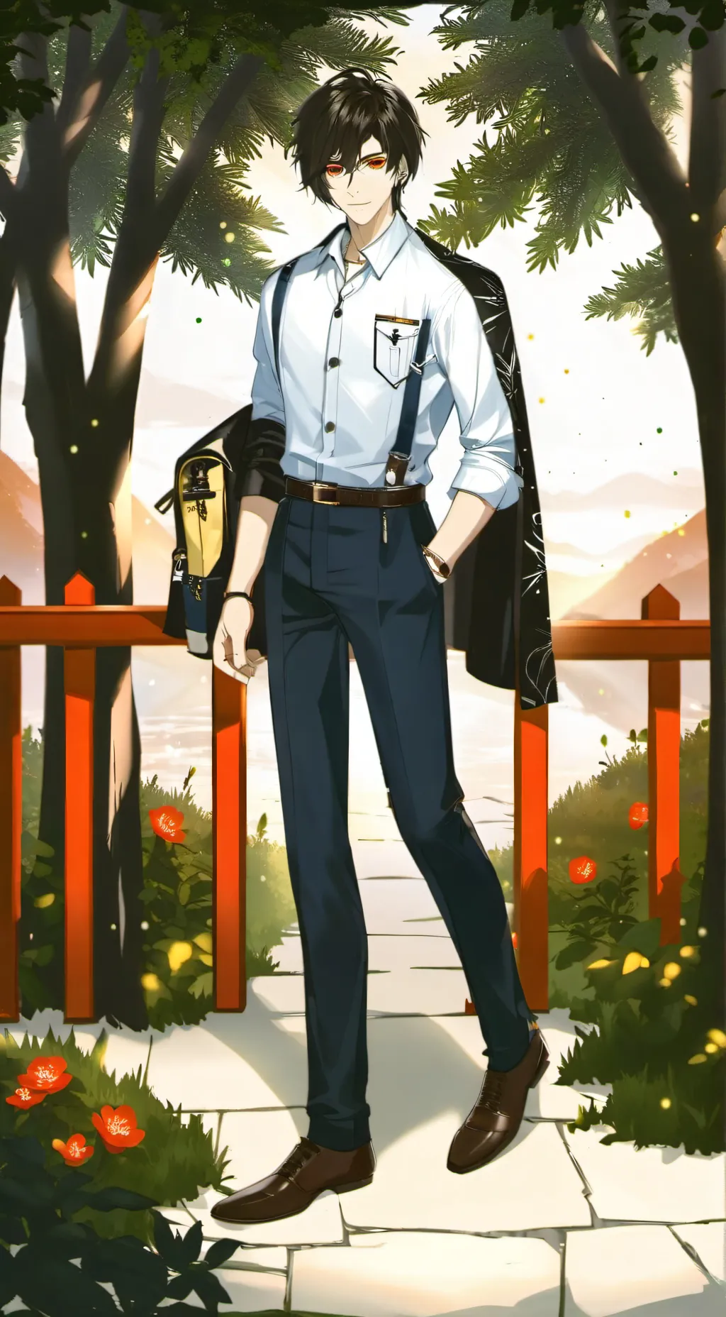 ai character: lucas background