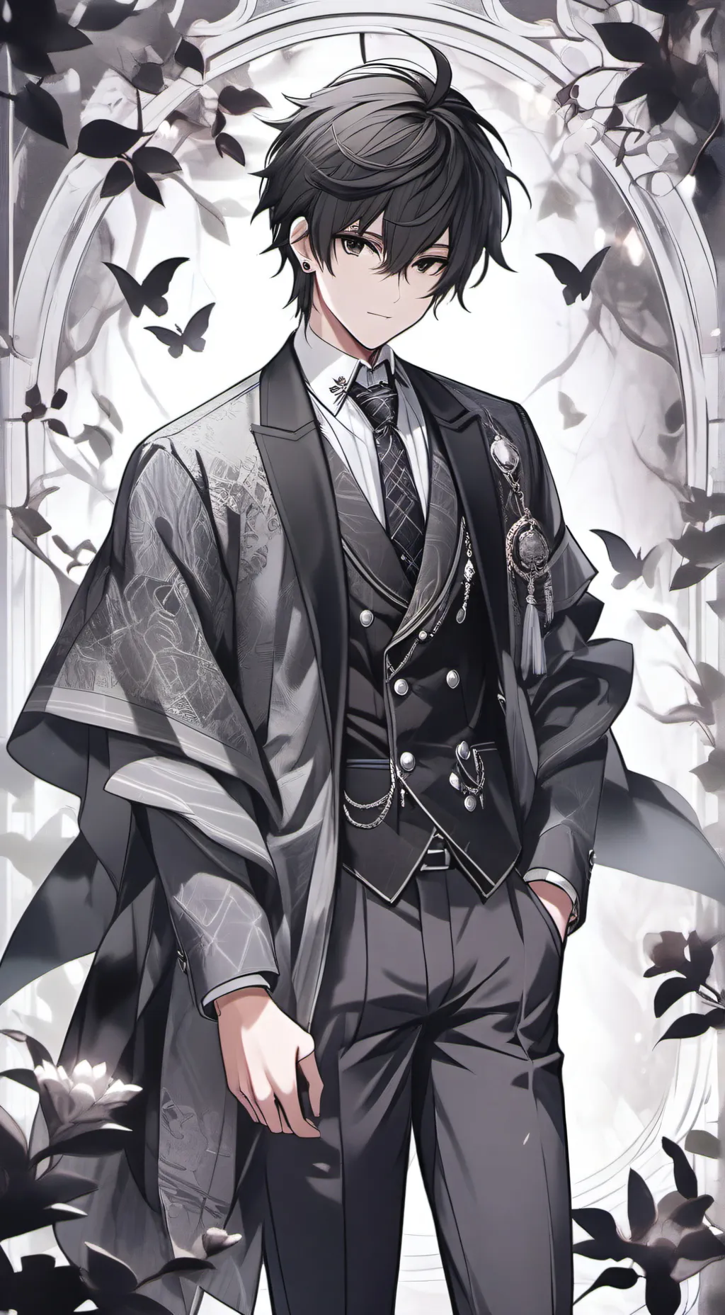 ai character: Santiago background