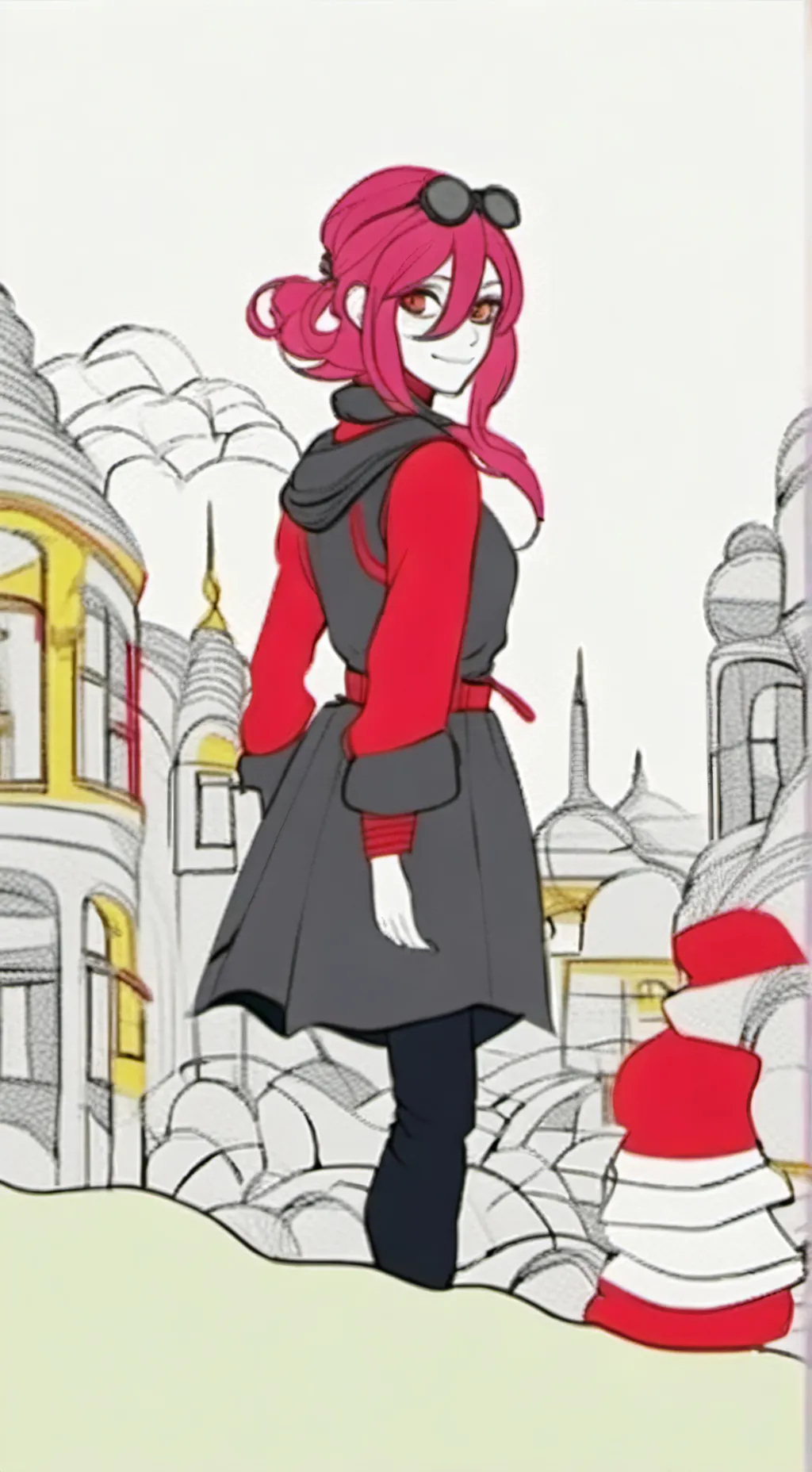 ai character: chigiri  background