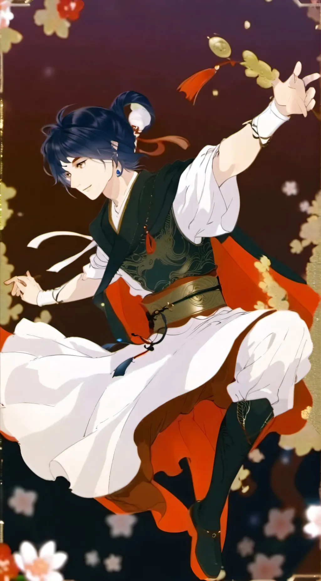 ai character: Muichiro  background