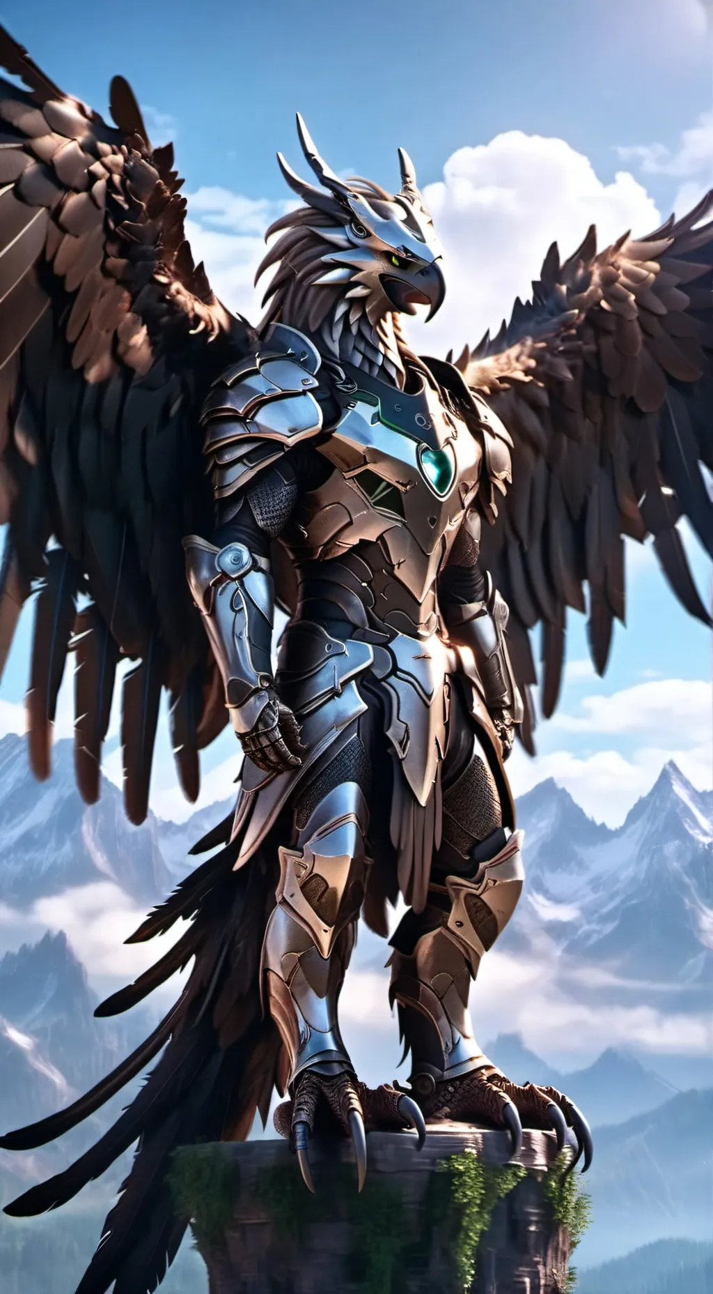 ai character: Leosinde  background