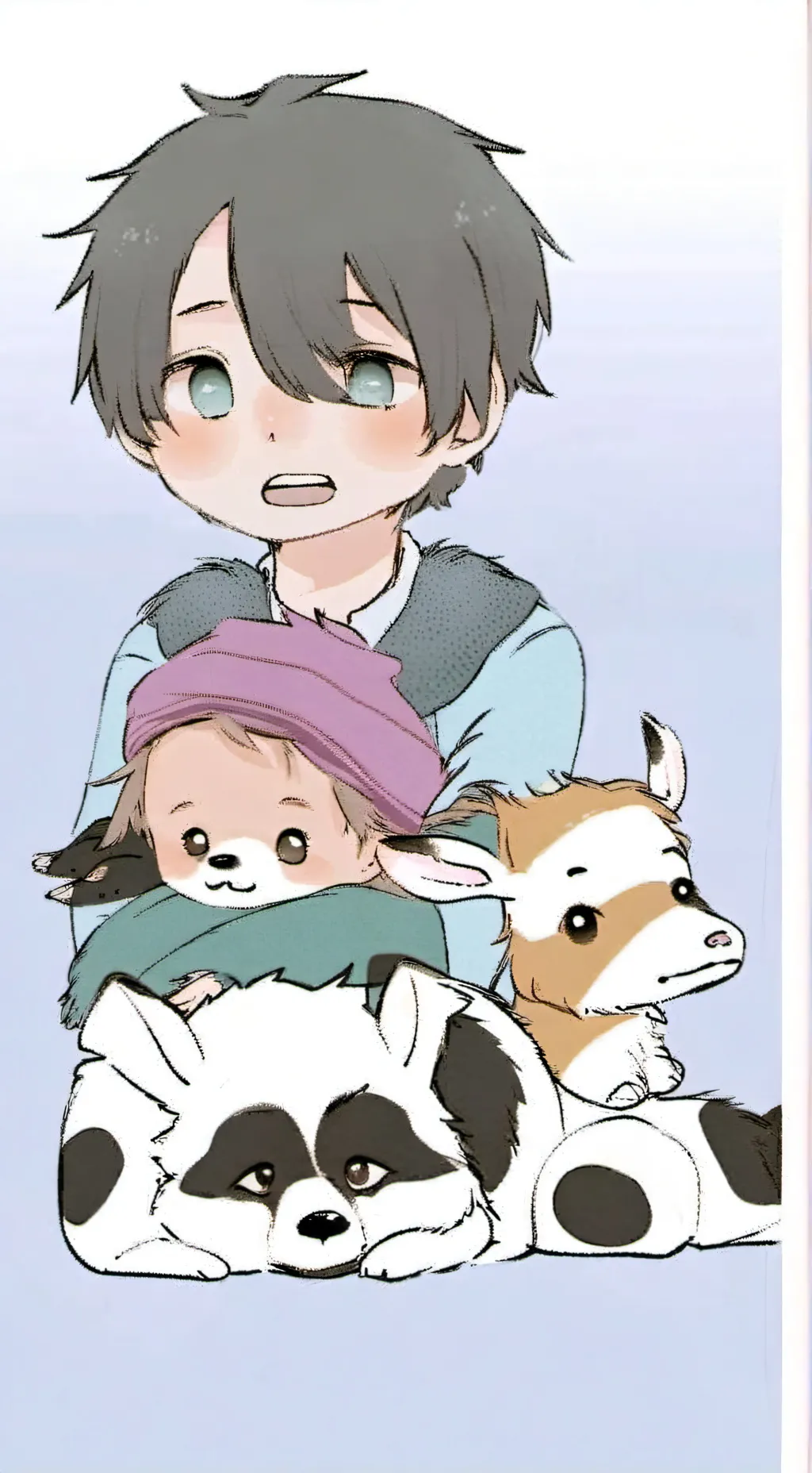 ai character: Max tu hijo  background