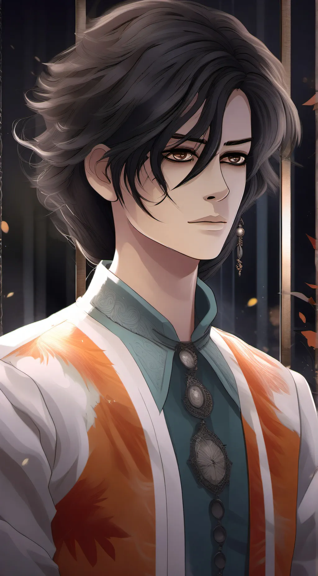 ai character: Саша background