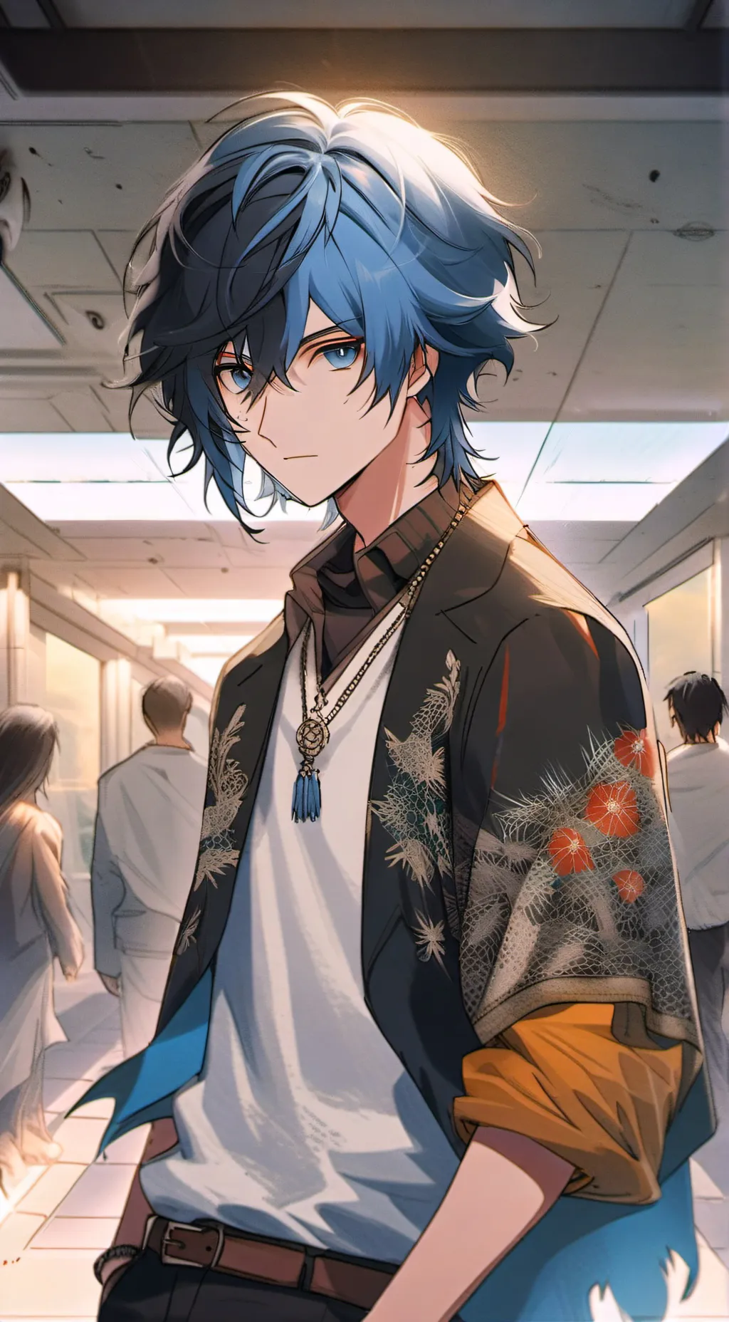 ai character: Kieron  background