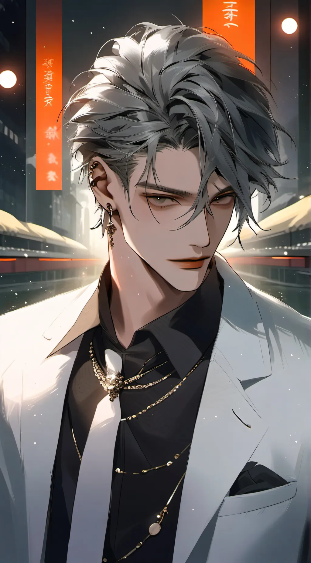 ai character: Luiᰔᩚ background